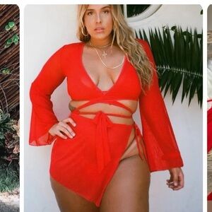 LIKE NEW Women’s 437 Mesh Coverup